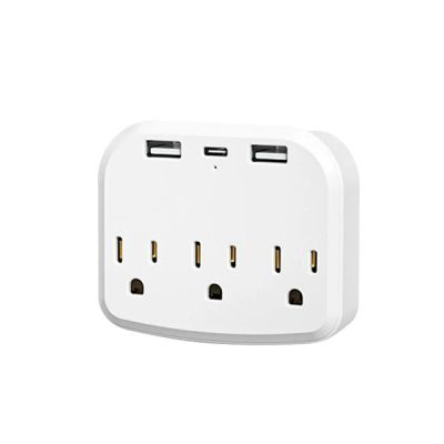 Koios Tri - 4K UltraHD WIFI Nanny Camera USB Outlet Wall Charger