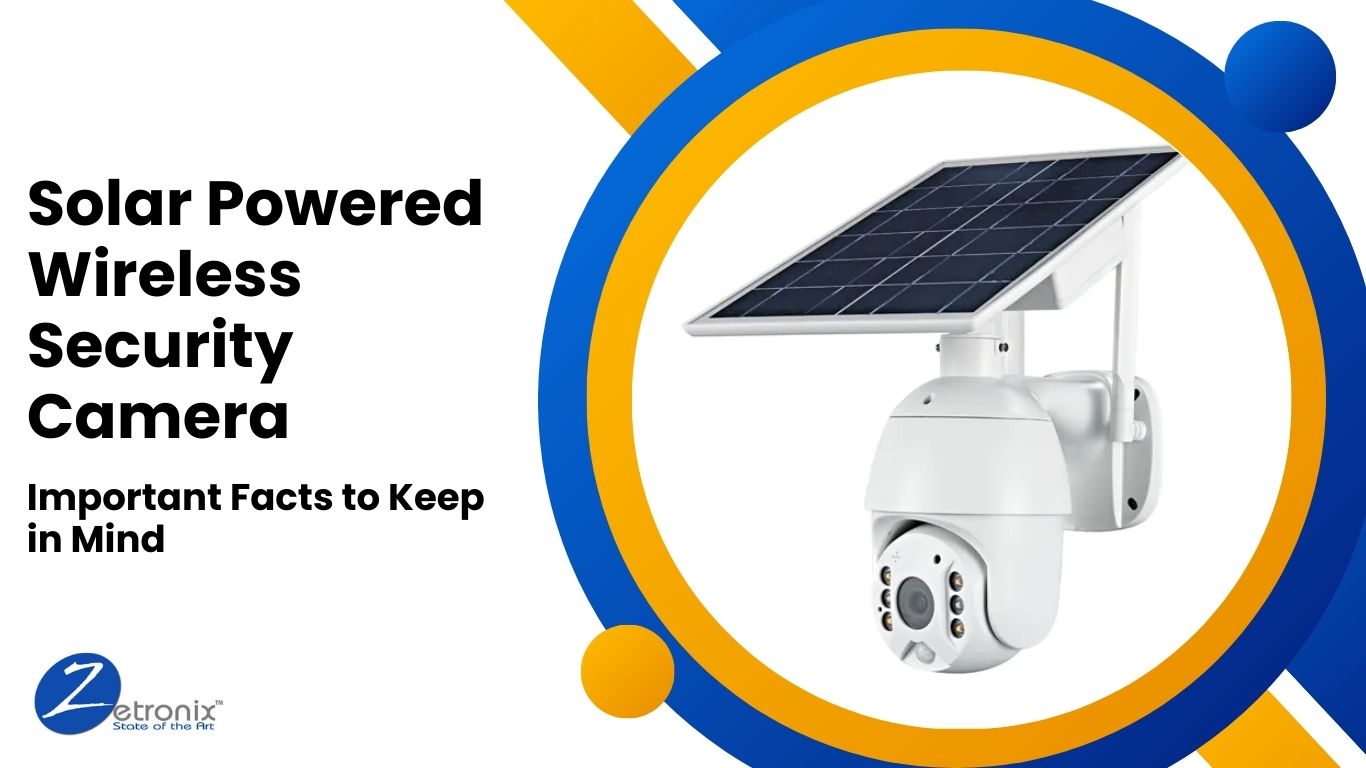 Solar Powered Wireless Security Camera